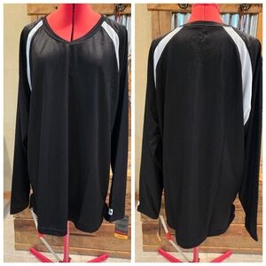 New black v neck jersey Wilson's L extra long